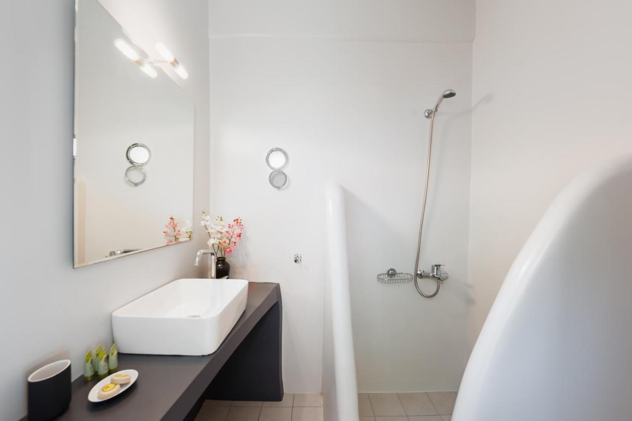 Anzuelo Apartments Megalochori  外观 照片