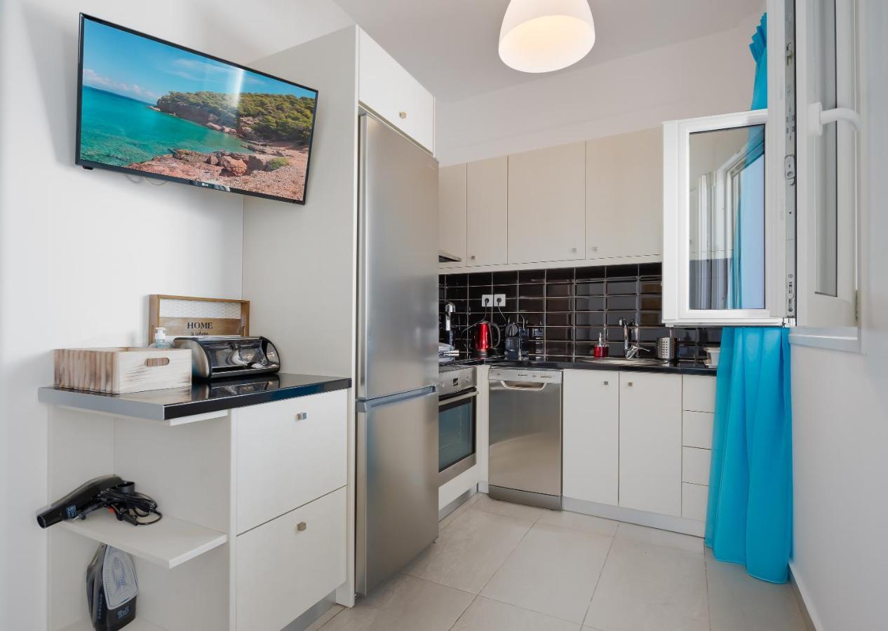 Anzuelo Apartments Megalochori  外观 照片