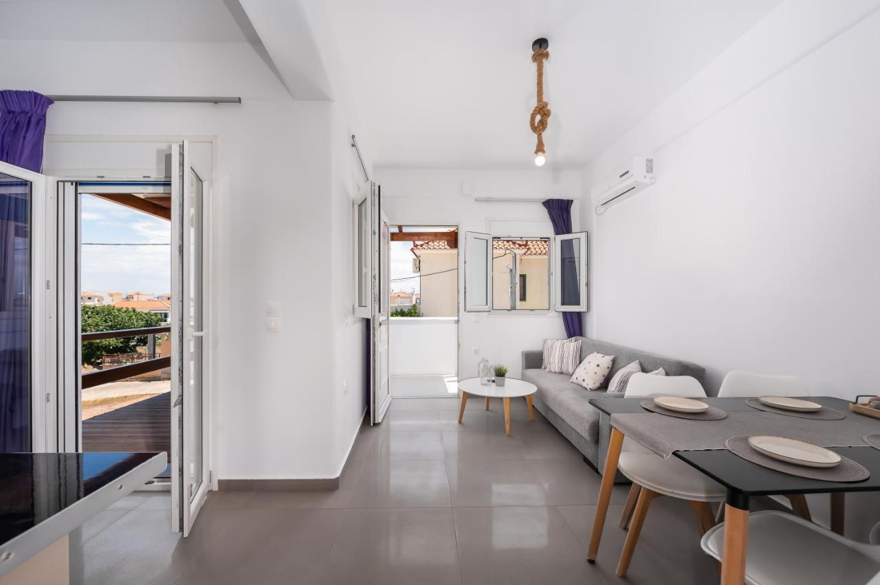 Anzuelo Apartments Megalochori  外观 照片