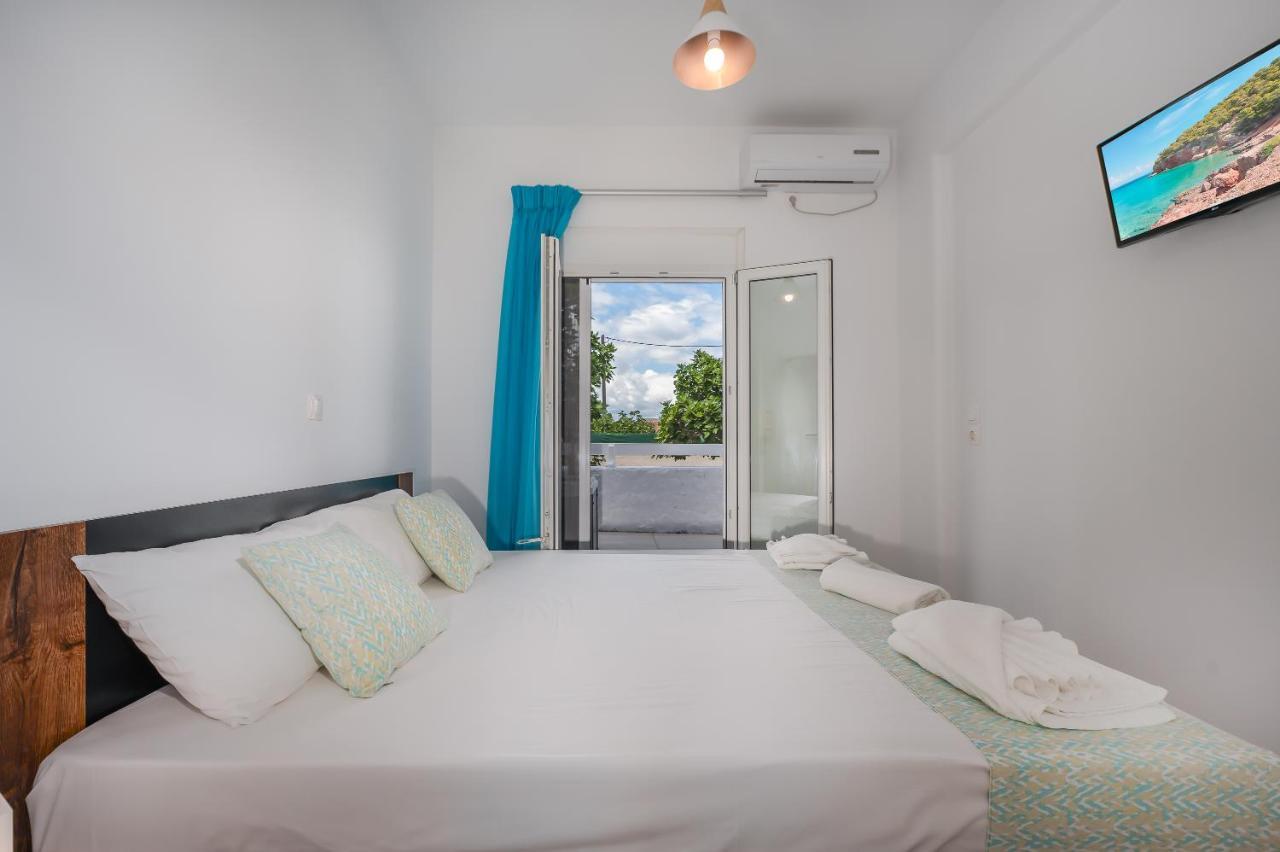 Anzuelo Apartments Megalochori  外观 照片